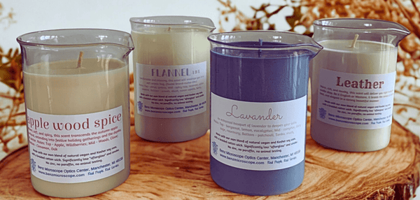 Hand Poured Scientific Beaker CandleCandleCandlesBKC-CW