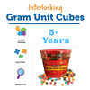 Learning Resources Centimeter and Gram Unit CubesMath CubesLaboratory Equipment_Scales and Balances