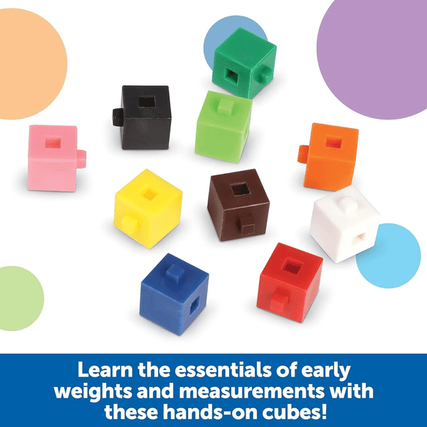 Learning Resources Centimeter and Gram Unit CubesMath CubesLaboratory Equipment_Scales and Balances