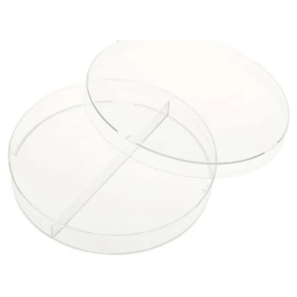 Petri Dishes, 2 - Compartment, 90mm x 15mm, Sterile PolystyrenePetri DishesLaboratory Supplies_ConsumablesLaboratory Supplies_Life SciencesL330