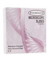 Premiere Charged Microscope Slides 3" x 1" Painted EndLaboratory SuppliesLaboratory Supplies_ConsumablesLaboratory Supplies_Slides and Accessories