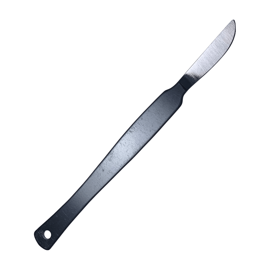 Microsope Handle Steel, Black Handle Scalpel, 6-1/8