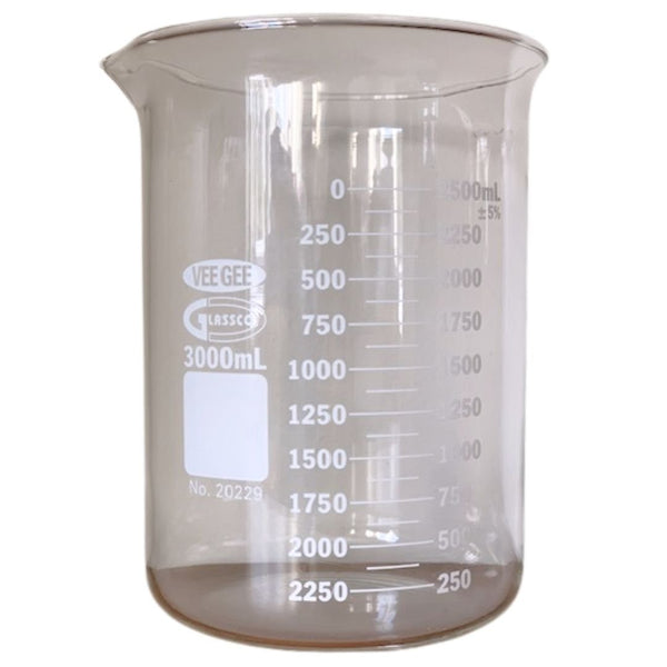 Vee Gee Low Form Griffin Style Glass BeakersGlass BeakerLaboratory Supplies_GlasswareVG229-50