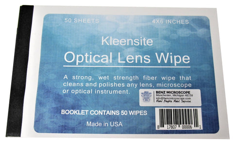 Kleensite Optical Lens Wipes (20122, 20123)