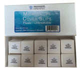 Rinzl Plastic Cover Slips, Box, Case, or Bulk, Made in USA (#2083US, 2085US)
