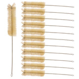 White Nylon Test Tube Brushes, 4" x 1-3/8" x 11", Pack of 12 (#3020/12)