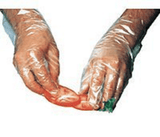 Disposable Gloves, Clear Polyethylene, General Purpose, 100ct (#50150, 50151, 50152) - Benz Microscope Optics Center