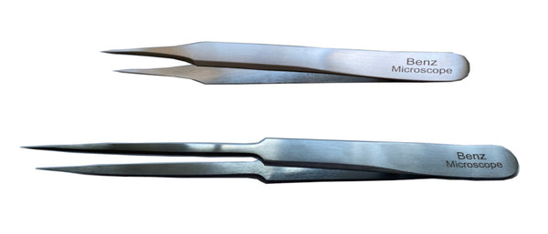 Super Fine Point Polished Stainless Steel Forceps (#4292, 4293)