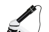 Celestron 5 MP Digital Imager Camera (#44422) on a monocular microscope
