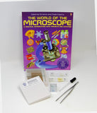 Basic Glass Slide Making Set with World of the Microscope Book
