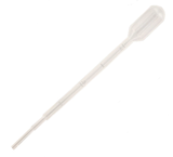 Disposable Plastic Transfer Pipette Droppers, 3 ml Capacity, 1ml Draw, 0.25ml Graduations (#L652)