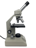 The Skope Compound Microscope by Science Kit, 10x Eyepiece with build-in Pointer, reconditioned by Benz Miroscope