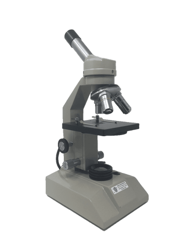 The Skope Compound Microscope by Science Kit, 4x/10x/40x, Reconditioned by Benz Microscope