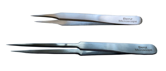 Fine Point Forceps Benz Microscope Super Fine Point SS Precision Forceps 4292S