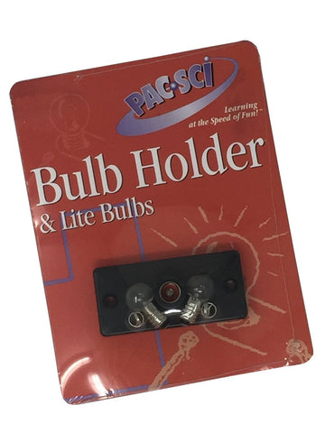 Pac Sci Bulb Holder with 2 - 1.5V Miniature Bulbs