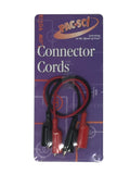 Electricity: Connector Cords with Alligator Clips, Pk 2 (#P56501RT) - Benz Microscope Optics Center