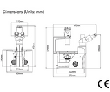 Labomed MET 400 Inverted Metallurgical Microscope (#7129000, 7129100)
