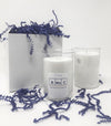 Hand Poured Soy Wax Candle in 400ml Glass Laboratory Beaker