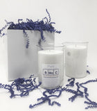 Hand Poured White Soy Wax Candle in 400ml Borosilic Beaker, 11 oz, AUTUMN (BKC-A)