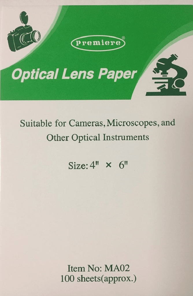 Premiere Optical Lens Paper Book, 4